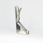 250mm Triangle Iron Folding Shelf Brackets For Furniture Industry