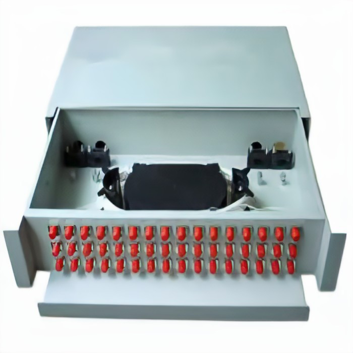 SC FC ST LC 96 Port Fiber Patch Panel Enclosure Cold Rolled Steel