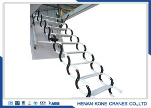 China Wall Hanging Home Villa 300KG Extendable Loft Ladder wholesale