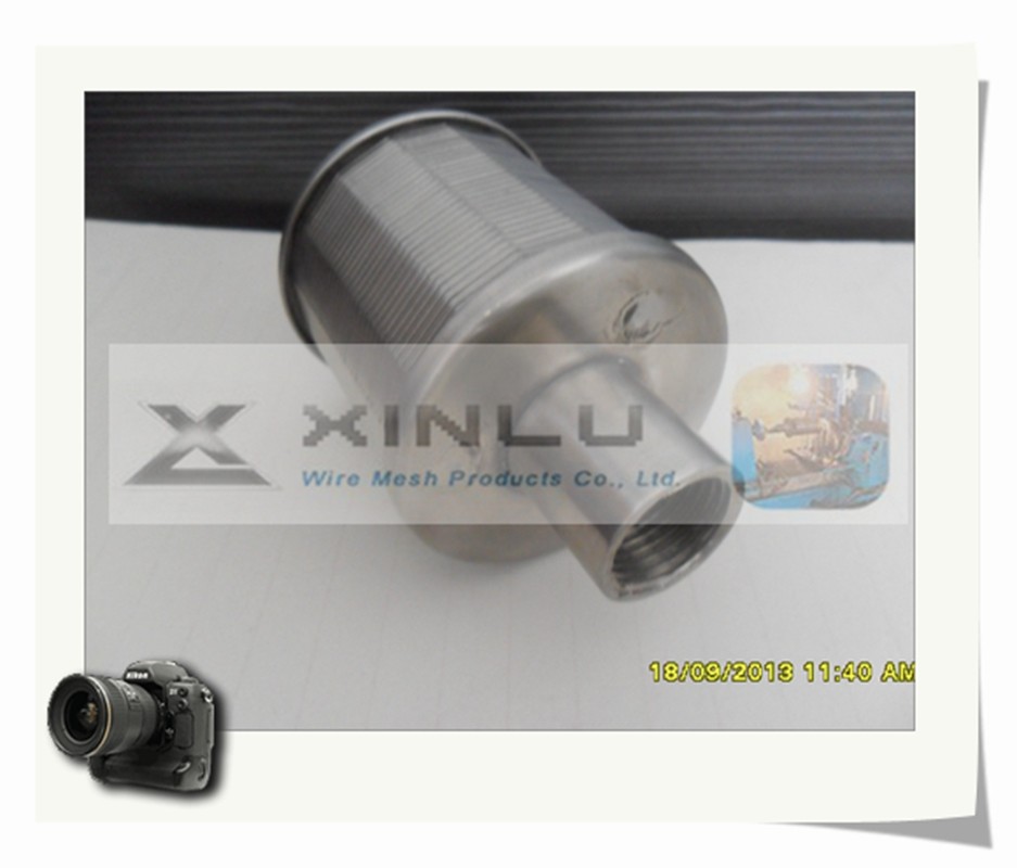 Wedge Wire Screen Water Treatment Filter Nozzle 148mm SS316L BSPT Female Threaded