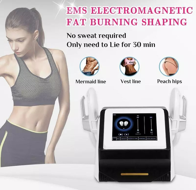 Portable Touch Screen Em Body Sculpting Machine For Weight Loss