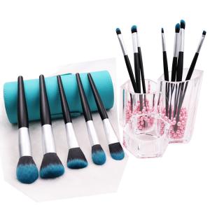 China ODM Cruelty Free Synthetic Hair Facial Makeup Brushes For Mature Skin wholesale