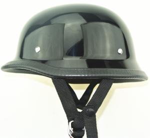China Black colour German Style Polo Novelty Motorcycle Half Helmet total 6 size wholesale