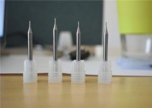 China Diameter 3mm Micro Solid Carbide End Mill Precision 0.01mm wholesale