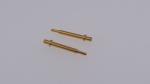 Stainless steel Straight DIP Magnetic Pogo Pin High Current