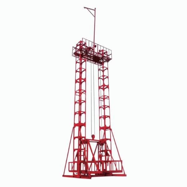 Single Structure Construction Hoist Building Material Steel Wire Capacity 2000Kg