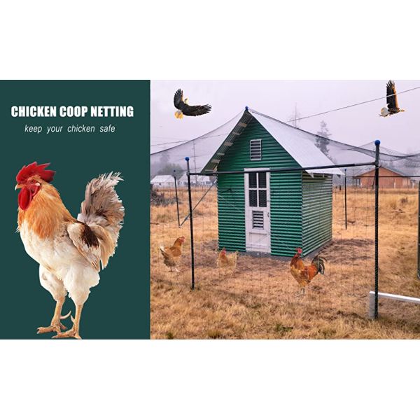  Bird Netting for Chicken Coop