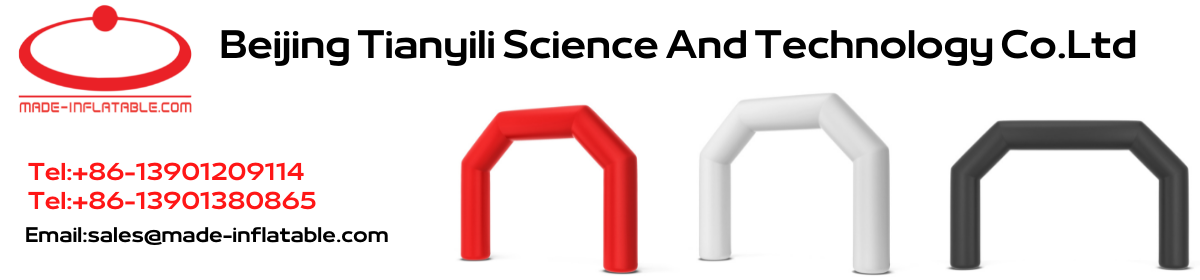 Advertising Inflatable LED Light UV Printing Giant With Different Colors And Logo