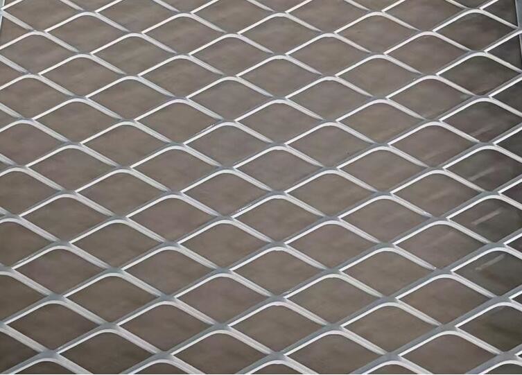 Diamond Hole Hexagon Hole Expanded Metal Mesh Grille Galvanized