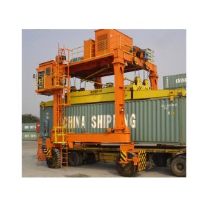 China 35t Gantry Mobile Crane Rubber Tire Container Straddle Carrier wholesale