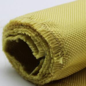 China Aramid Cut Resistant Kevlar Fabric Waterproof 1500D Low Flammability wholesale