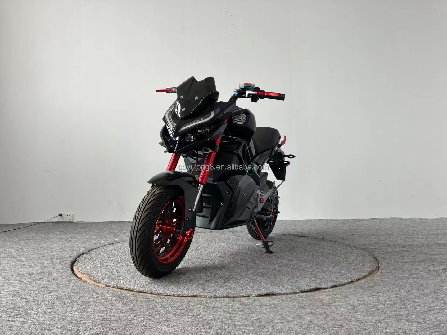 Top Speed 60-80 Km/h 1500w 2000w CKD Brushless Motor Adult Electric Motorcycle Scooter