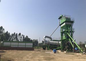 China Full Automatic Mobile Asphalt Mixing Plant 1000 Kg / Batch Compact Design wholesale