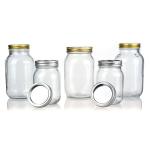 Wide Mouth 86mm Width Mouth Preserving Jar Glass Mason Jar for Jam Peanut Butter