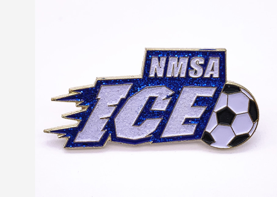 Colorful Custom Lapel Pins No Minimum Metal Plating Glitter Lapel Pin Badge