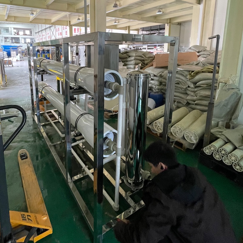 PLC Controlled 30ton Electrodeionization Module for Ultra Pure Water RO Purification