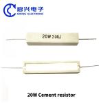 High Power Wirewound Resistor 5W 10W 20W 100W 47 50 100 ohm Ceramic Cement