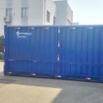 Shipping Container Nitrogen Gas Generation Plant With Doors And Insulation