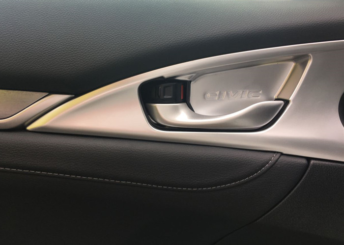 HONDA Civic Interior Trim Parts , Interior Handle Moulding Chrome