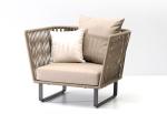 New design outdoor furniture customized garden patio sofa set rope leisure sofa