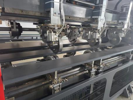 Thin Blade Slice Scorer Corrugated Cardboard Cutting Machine at 2830*1260*2000 mm Size