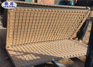 China Sand Filled Gabion Flood Barriers With Geotextile Galvanized Steel Wire wholesale