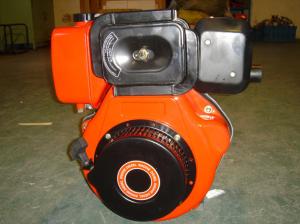 China 13HP 5.7KW Electric Starting Air Cooled Single Cylinder Small Diesel Engine 186FA wholesale