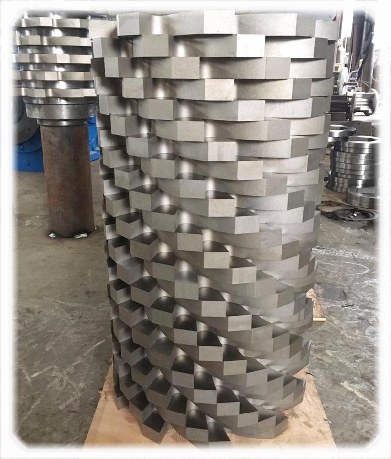 Tire Wood Plastic Shredder Machine Blades Rubber Industrial Shredder Blades