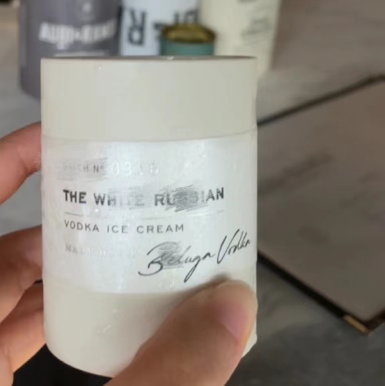 Food Grade Inner Aluminum Foil Ice Cream Cylinder Paper Can With Metal Lids