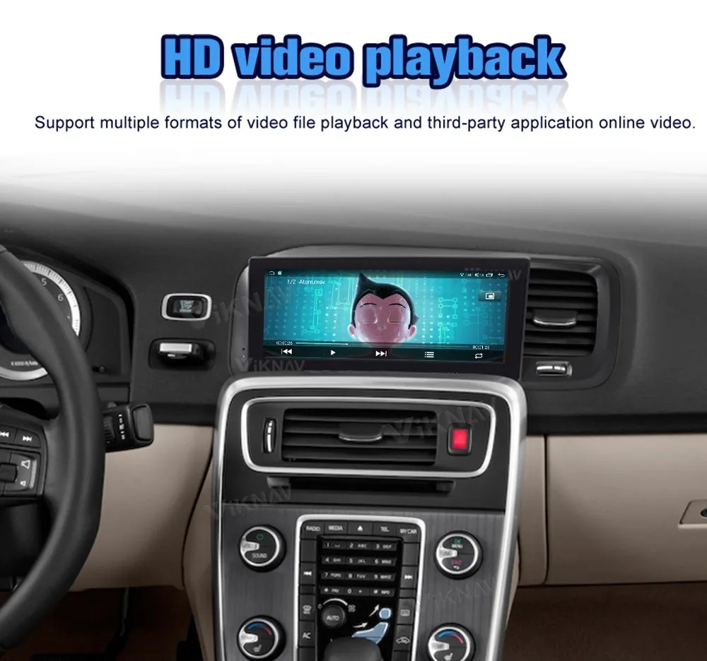 For 2011-2014 Volvo S60 8.8 Inch Android Touch Screen Stereo Navigation GPS Multimedia Player Wireless Carplay 4G