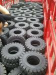 solid forklift loaders tire 6.5-10 solid truck tyre 6.5-10 rubber tire mold tire