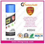 Professional Aerosol Metallic Green Spray Paint For Glass / Plastic