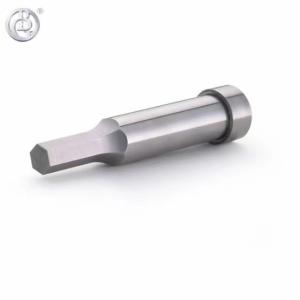 China OEM Die Casting Mold Parts Punch Pins Ss316 Cylindrical Ellipse Shape wholesale