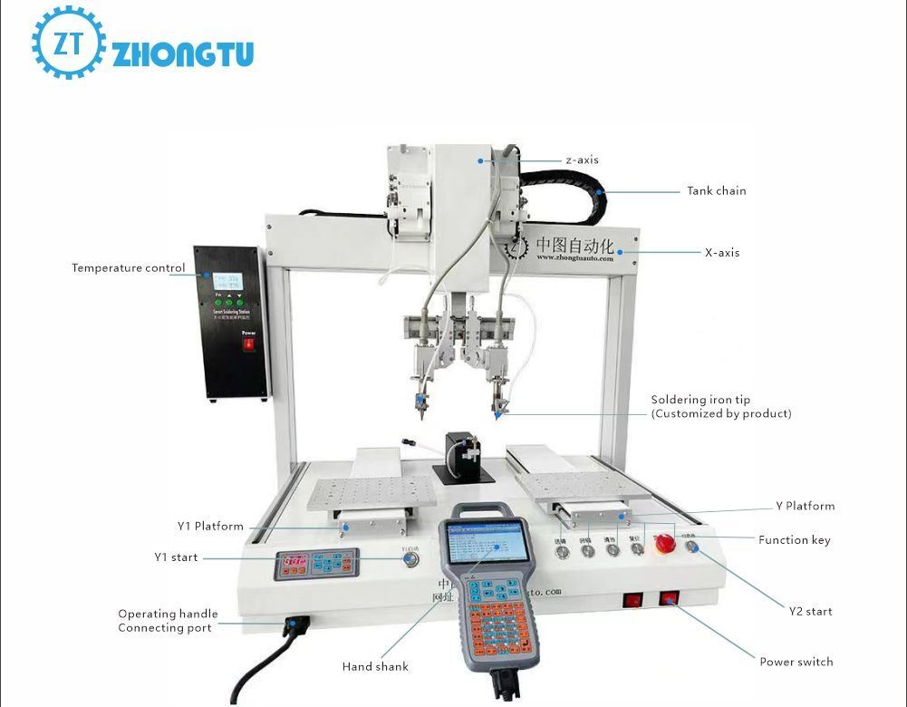 Top Quality Small Automatic Soldering Machine PCB Cheap Soldering Robot Price