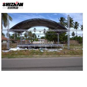 China Sound And Light Arch Roof Truss Aluminum Truss Roof System for Event Staging wholesale