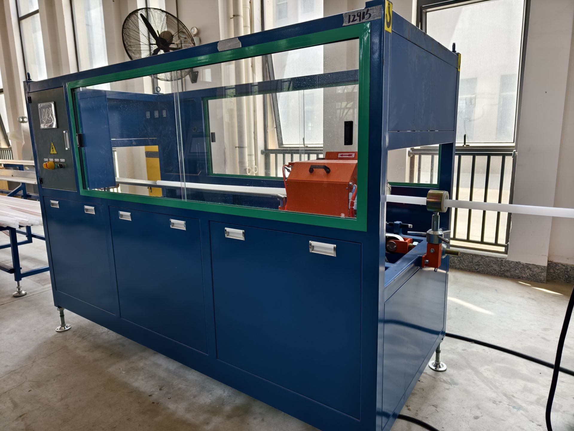 Plastic PE HDPE PPR Water Gas Oil Supply Pipe Tube Extrusion Production Line Single Screw Extruder Hose Making Machine