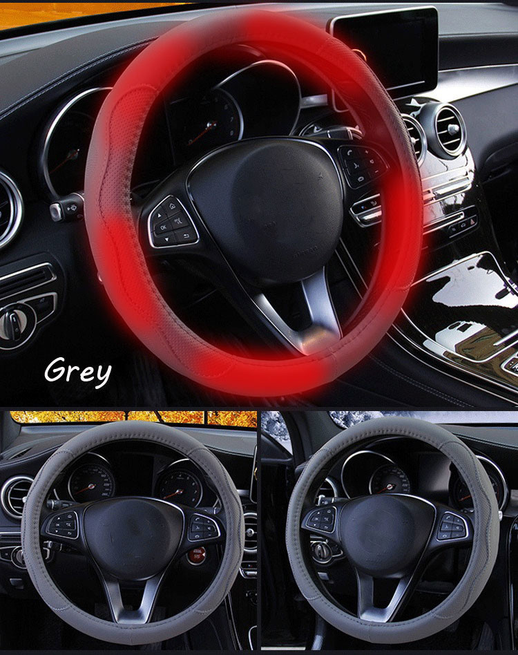Far Infrared USB Heated Steering Wheel Cover For Car OEM ODM