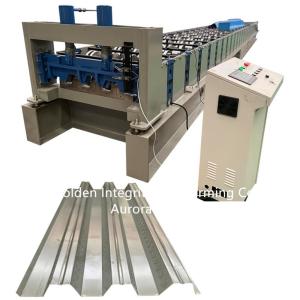 China galvanized steel coil Floor Deck Forming Machine 380V 50Hz 3 phase wholesale