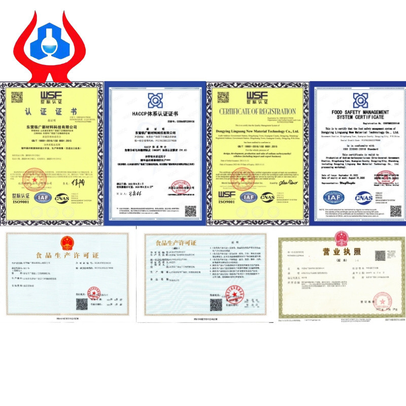 White Cmc Food Additive Cellulose Gum Carboxymethylcellulose