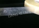 Yellow Composite Fabric Insulation Tape , Polyester Film Rubber Adhesive Tape