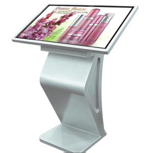 China 55 Inch Selfie Service Touch Screen Information Kiosk 350nits wholesale