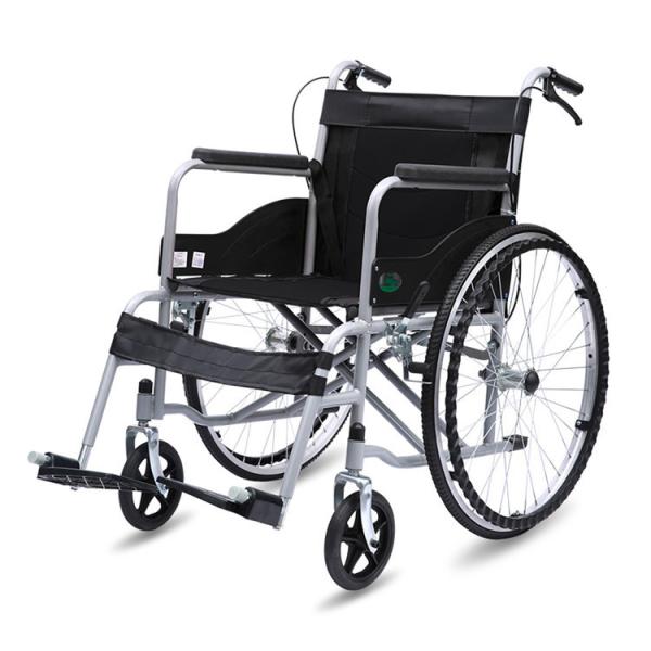 Stainless Steel Drive Medical Wheelchairs / Lightweight Foldable Manual