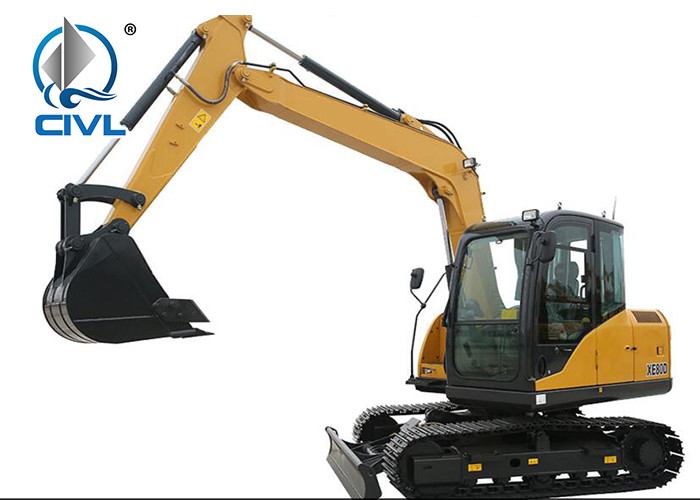 XCMG XE80D Crawler Machine Excavator for Construction Yellow 8Ton Excavator of Xcmg