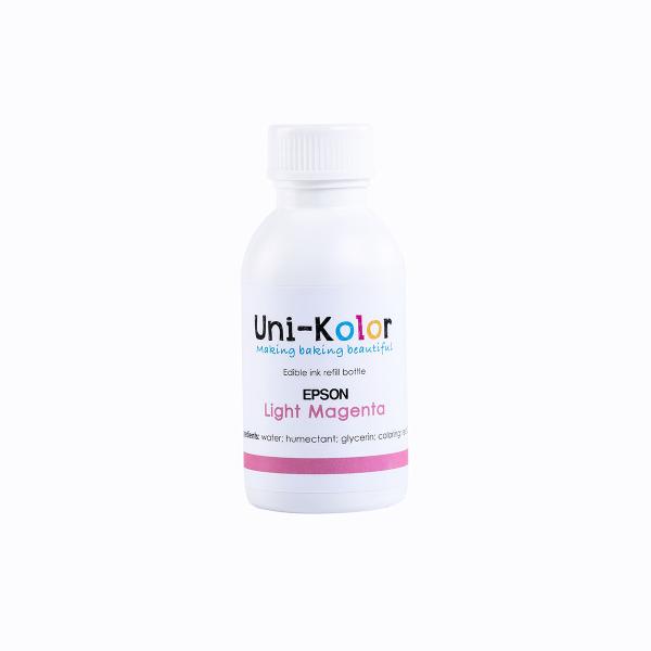 Light Magenta Edible Ink , Food Grade Printing Ink Compatible For Epson Injet