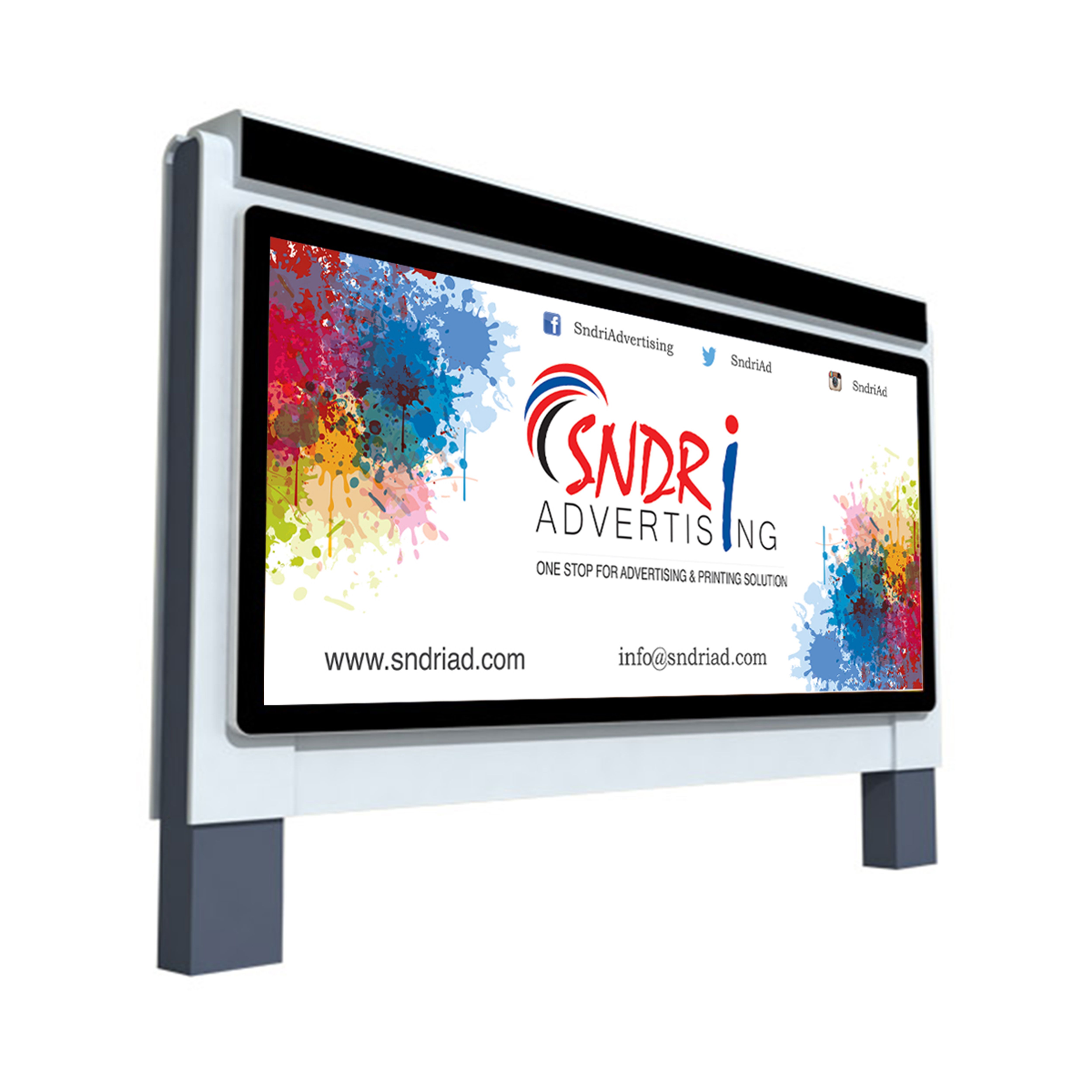 12V Power Consumption Led Double Sided Slim Light Box for Customized Logo Design
