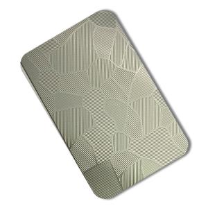 China Art Pattern Embossed Stainless Steel Sheet Stamped Panels 1000mm 430 304 Decor wholesale
