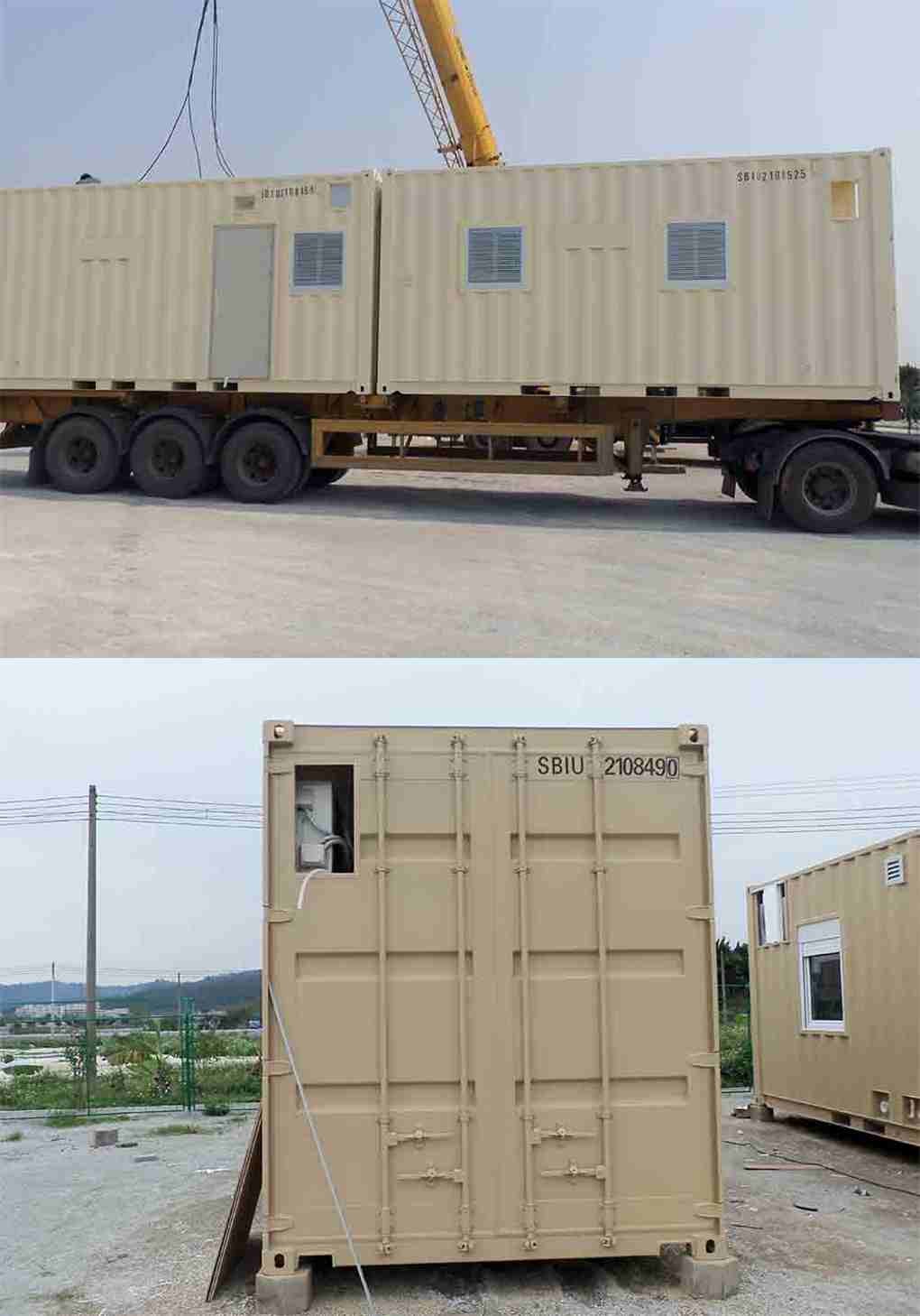 Transportable Custom Container House / Prefabricated Container House