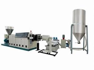 China Vacuum Vented 250kg/H Extrusion Plastic Pelletizer Machine Line wholesale