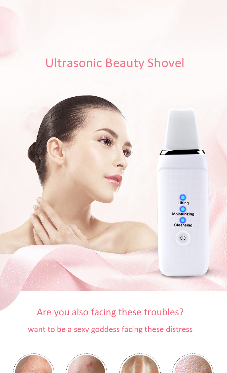 Ultrasonic Facial Scrubber Machine