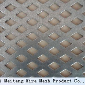 China Round Mesh Perforated Metal Sheet wholesale